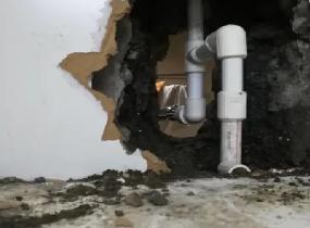 息烽厨房下水管道漏水检测